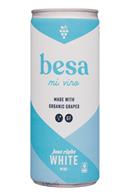 Besa mi vino: Besa-7oz-MiVino-White