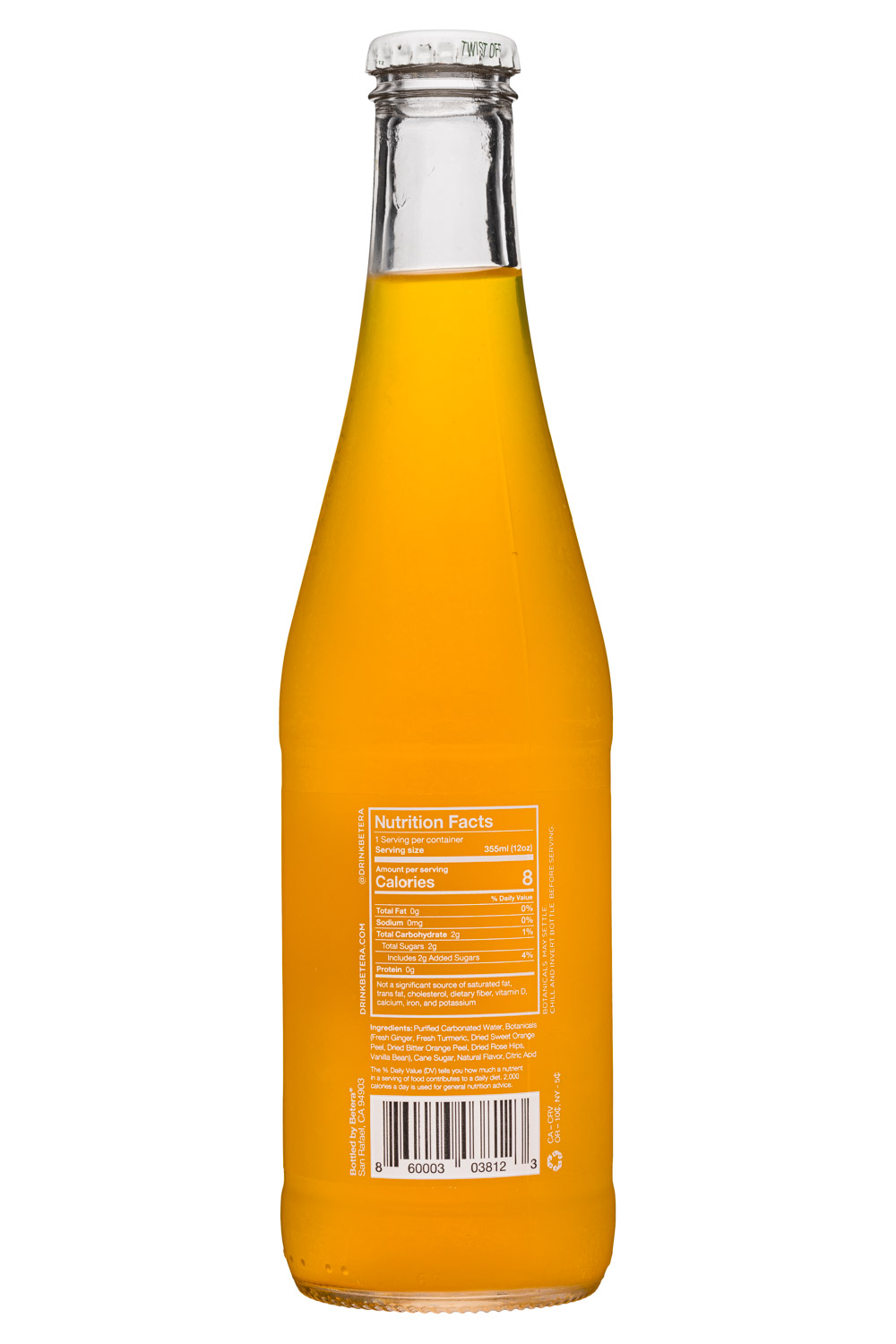 Betera: Betera-355ml-2020-Mocktail-GingerOrange-Facts