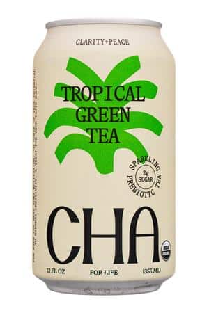 Cha-12oz-2023-SparklingTea-TropicalGreenTea-Front