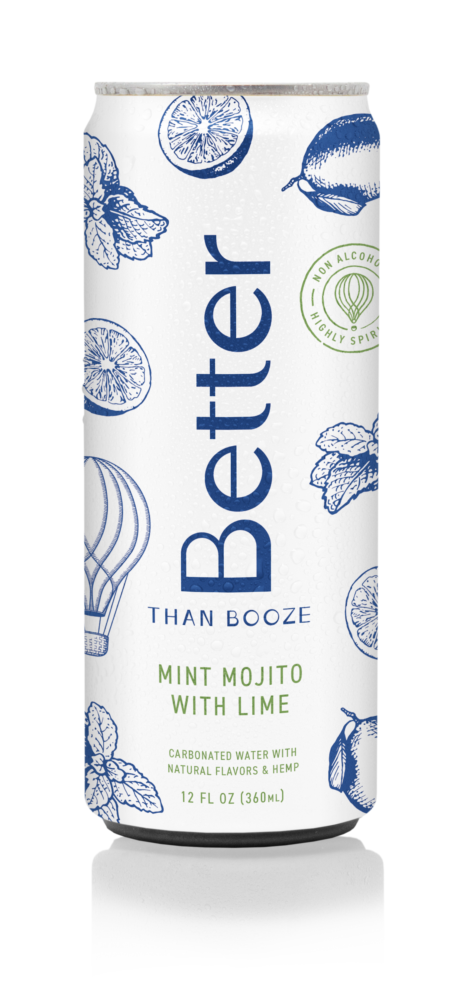 Better Than Booze Mint Mojito with Lime