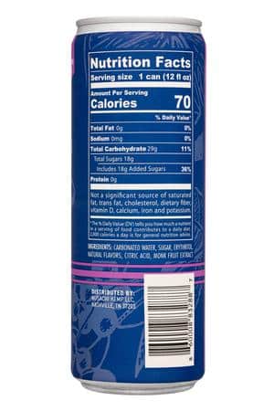 Better Than Booze: BetterThanBooze-12oz-2023-Mocktail-ElderberryGT-Facts