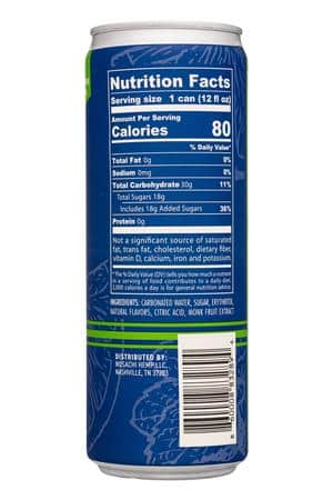 Better Than Booze: BetterThanBooze-12oz-2023-Mocktail-MintMojitoLime-Facts