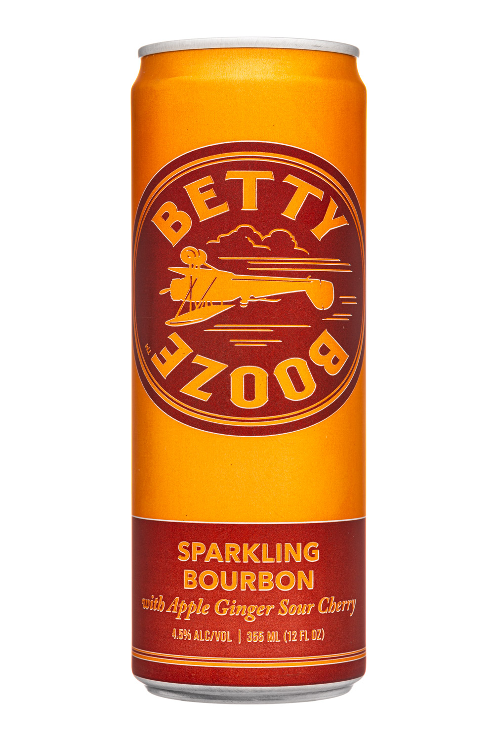 Sparkling Bourbon with Apple Ginger Sour Cherry