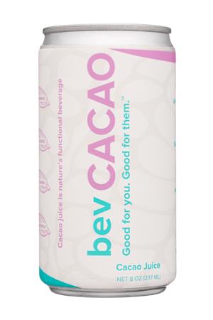 bevCacao: BevCacao-8oz-2022-CacaoJuice-Front