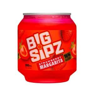 Big Sipz: BigSipz-200ml-2023-Marg-Strawb
