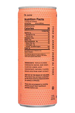 Bimble: Bimble-8oz-2023-SparklingHoney-GrapefruitBasilMint-Facts