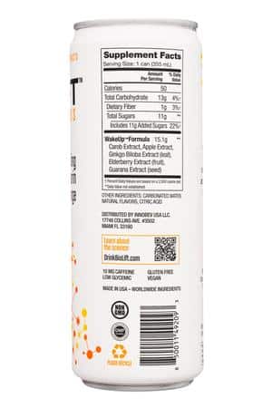 BioLift: BioLift-12oz-2023-Focus-MandarinOrange-Facts