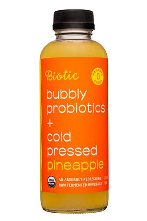 Biotic: Biotic-16oz-2022-CPProbiotics-Pineapple-Front