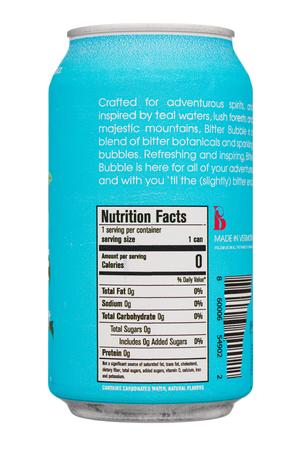 Bitter Bubble: BitterBubble-12oz-2022-BittersSoda-SourCherryChicory-Facts