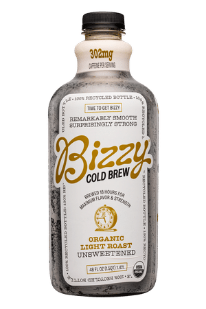Bizzy Coffee Concentrate: Bizzy-48ml-2024-ColdBrew-Light-Front