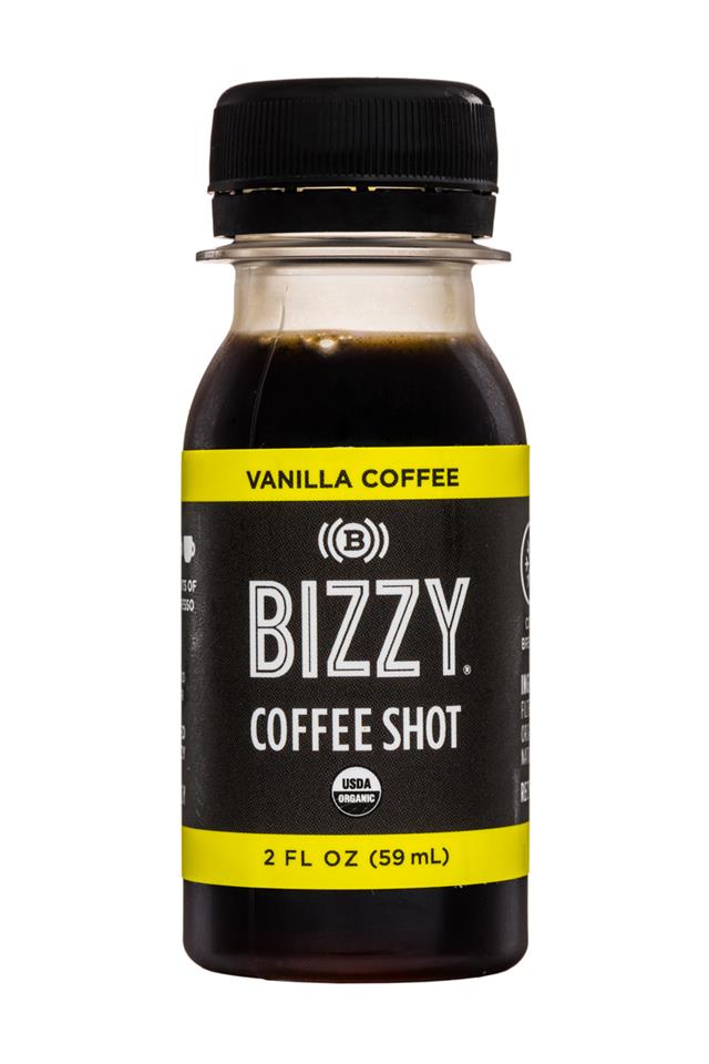 Bizzy Coffee Shots: Bizzy-2oz-CoffeeShot-Vanilla-Front