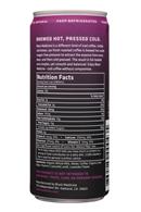 Black Medicine Iced Coffee: BlackMedicine-10oz-LavenderLatte-Facts