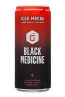 Black Medicine Iced Coffee: BlackMedicine-10oz-IcedMocha-Front
