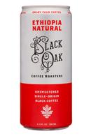 Black Oak: BlackOak-10oz-UnsweetCoffee-EthiopiaNatural-Front