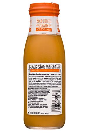 Black Stag Lattes: BlackStag-14oz-2020-IcedLatte-Caramel-Facts