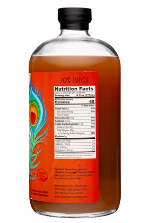 Blind Tiger Spirit-Free Cocktails: BlindTiger-32oz-2021-NonAlcCocktail-Ward8-Facts