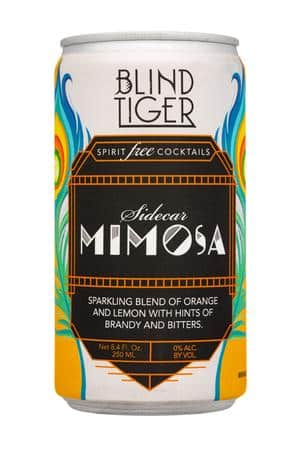 Blind Tiger Spirit-Free Cocktails: BlindTiger-8oz-2026-NACocktails-Mimosa-Front