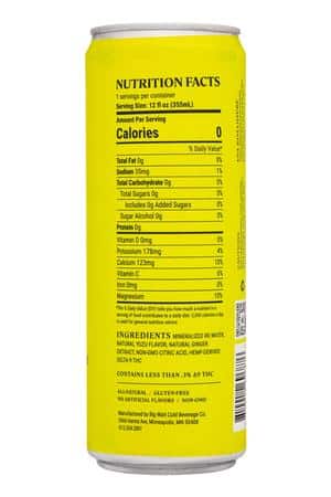 BLNCD: BLNCD-12oz-2023-Cannabis-YuzuGinger-Facts
