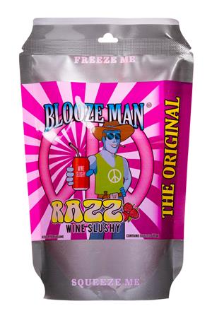 Blooze Man: BloozeMan-187ml-2021-Slushy-RazzWineSlushy