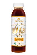 Blue Island Coffee: BlueIsland-ColdFilledNitro-ColdBrew-12oz-CoconutMocha-Front