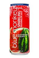 Blue Monkey Watermelon Juice: BlueMonkey-11oz-SparklingWatermelonJuice-Front