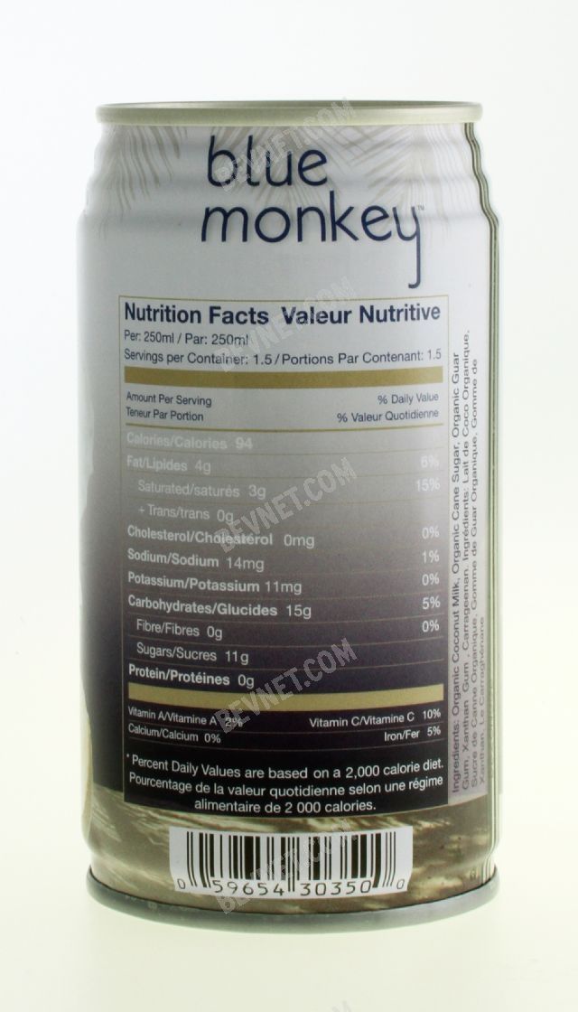 Blue Monkey Coconut Water: 