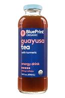 BluePrint Tea-Infused Energy Drinks: BluePrint-Tea-Guayusa-Turmeric-Front