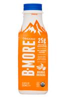 B'More: BMore-13oz-ProteinSmoothie-MangoBanana-Front