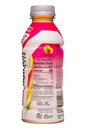 Body Armor: BodyArmor-16oz-2021-Lyte-StrawbLemon-Facts