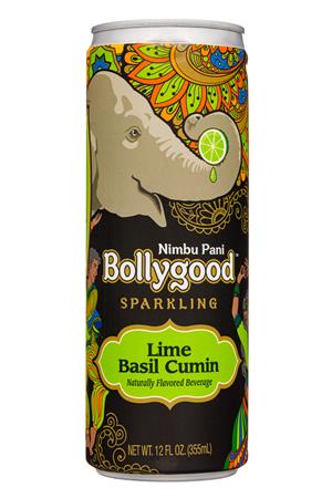 Bollygood: Bollygood-12oz-2022-Sparkling-LimeBasilCumin-Front