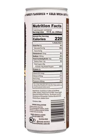 Bones Coffee Company: BonesCoffeeCo-11oz-2024-CBLatte-Smores-Facts