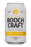 Boochcraft: BoochCraft-12oz-HighAlcKombucha-GingerLimeRosehips