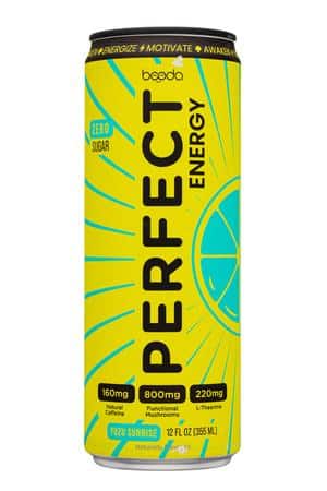 Booda: Booda-12oz-2024-PerfectEnergy-YuzuSunrise-Front