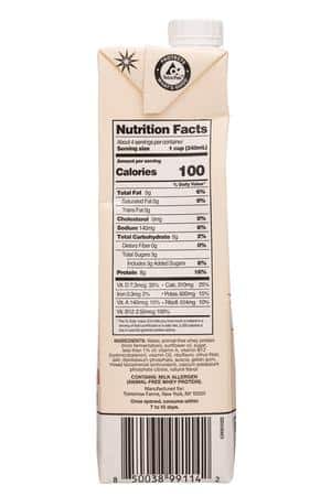 Bored Cow: BoredCow-32oz-2024-Milk-Original-Facts