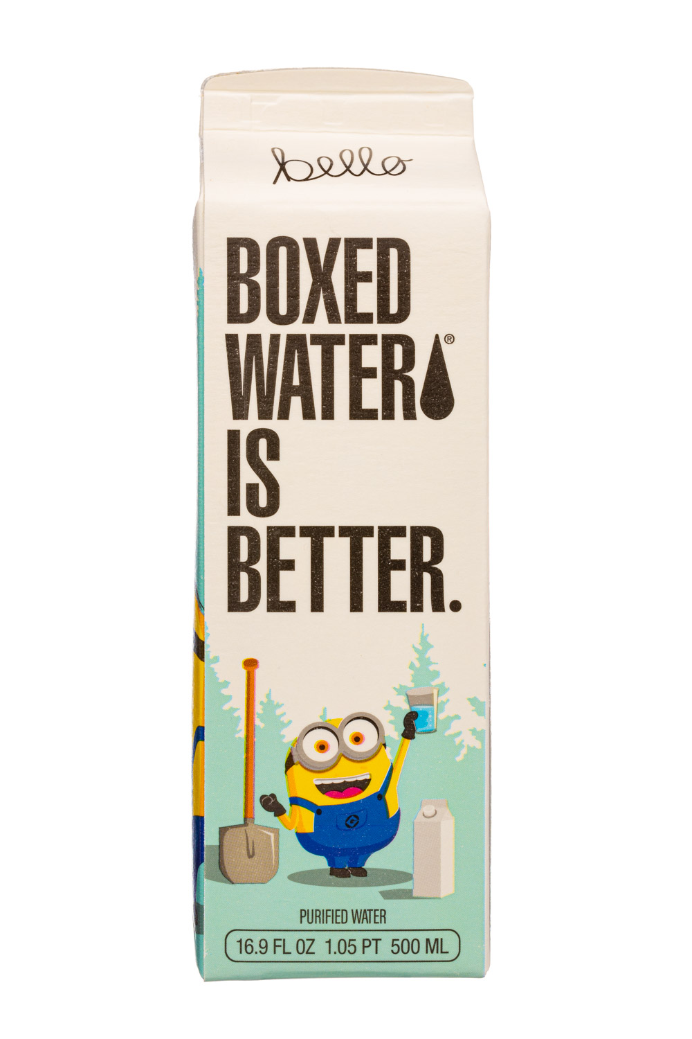 Boxed Water + Minions - Purified Water