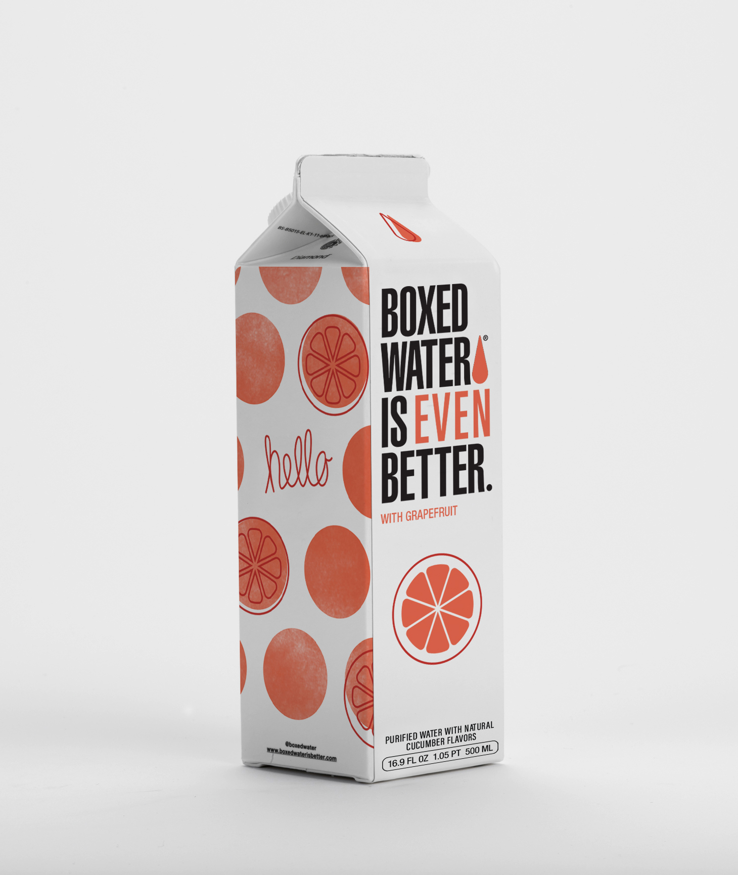 Boxed Water Is Better: Photo of Boxed Water Is Even Better Grapefruit - Boxed Water Is Better (uploaded by company)