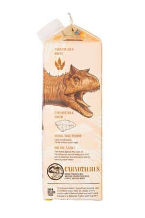 Boxed Water Is Better: BoxedWater-32oz-2023-JurassicWorld-Carnotaurus-Facts