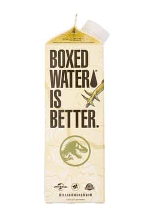 Boxed Water Is Better: BoxedWater-32oz-2023-JurassicWorld-Stegosaurus-Front