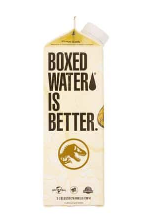 Boxed Water Is Better: BoxedWater-32oz-2023-JurassicWorld-Triceratops-Front