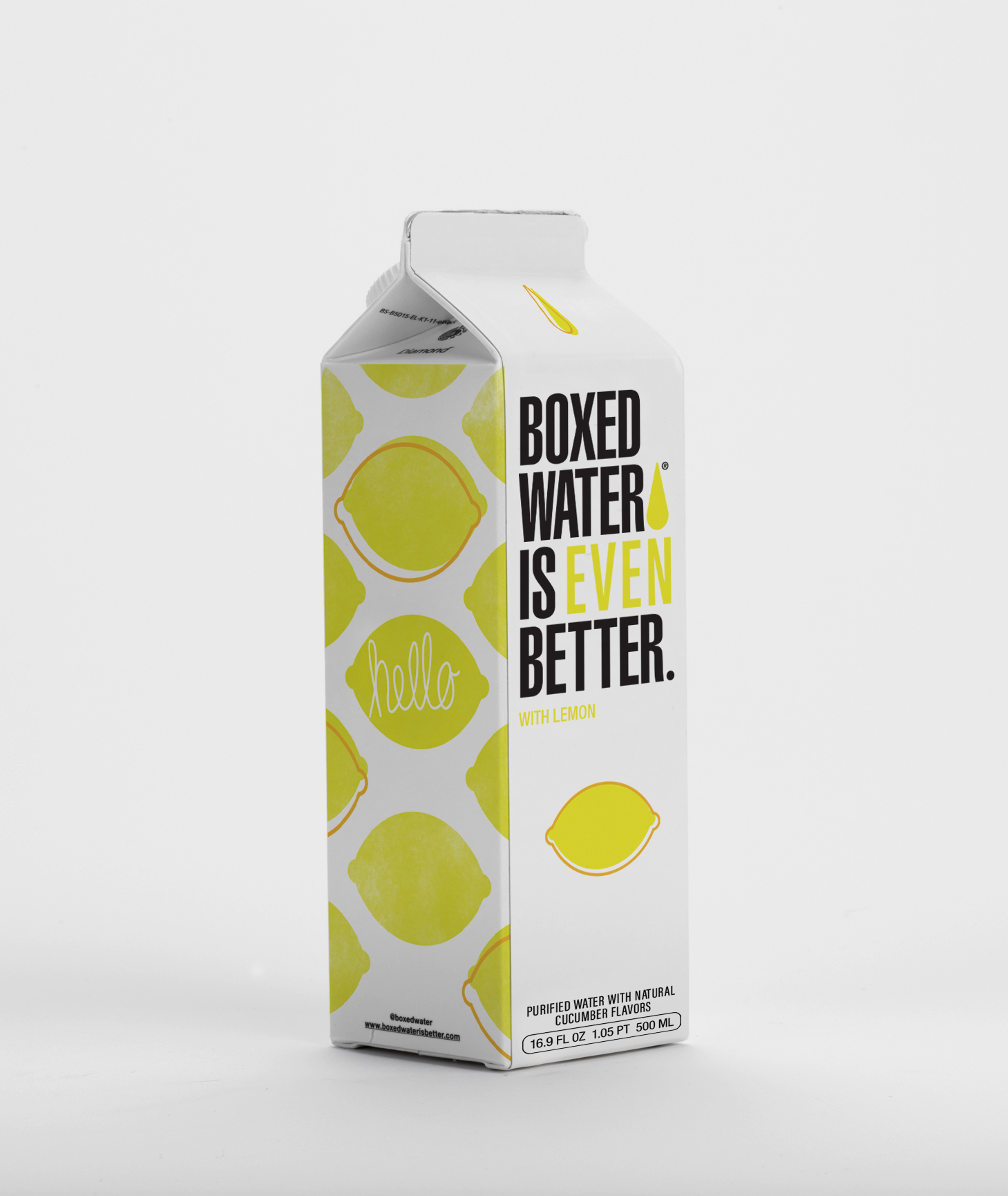Boxed Water Is Better: Photo of Boxed Water Is Even Better Lemon - Boxed Water Is Better (uploaded by company)