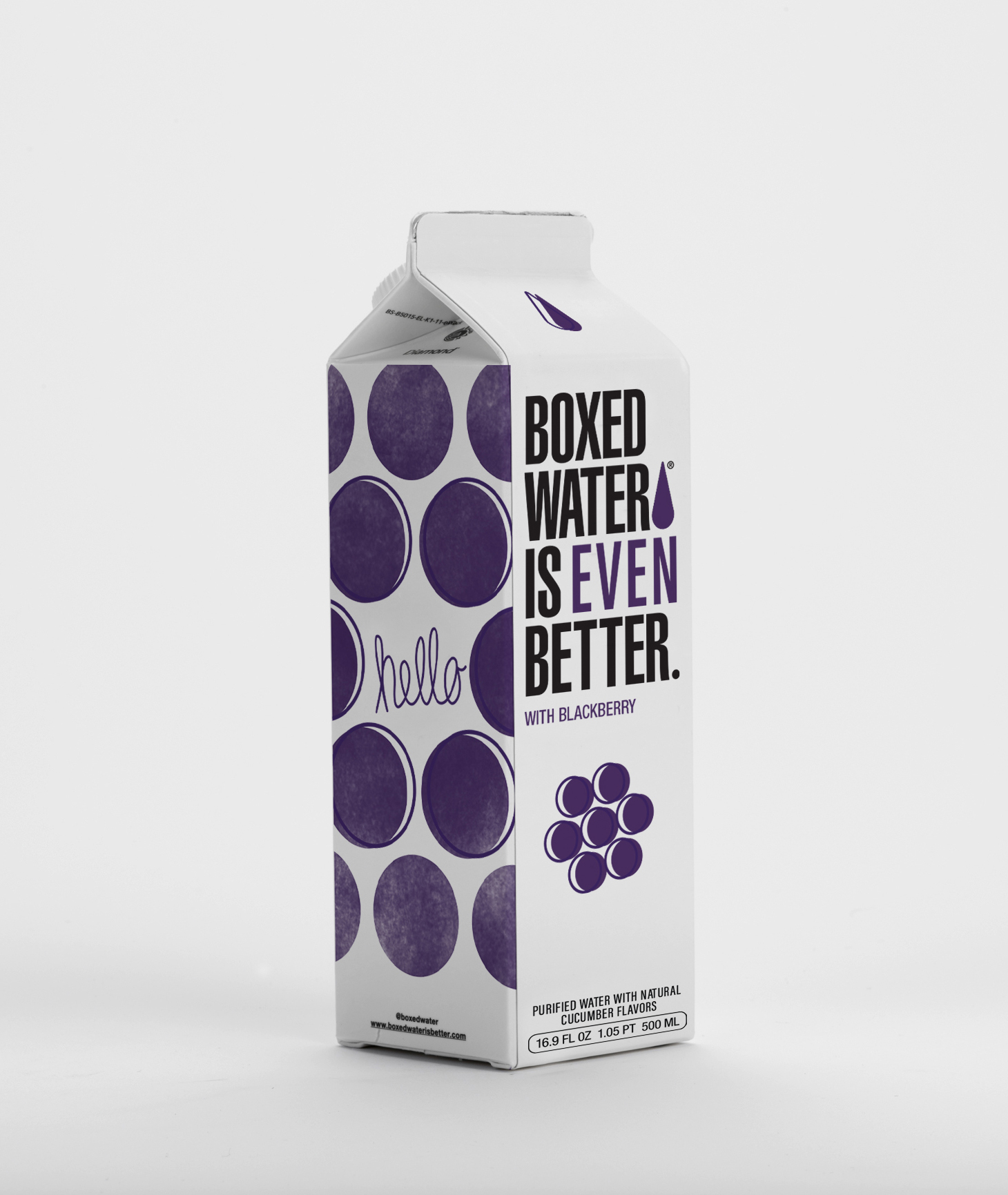 Boxed Water Is Better: Photo of Boxed Water Is Even Better Blackberry - Boxed Water Is Better (uploaded by company)