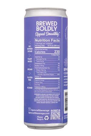 BPM Craft Beverage: BPM-12oz-2025-Nitro-ColdBrew-SaltedCaramelLatte-Facts