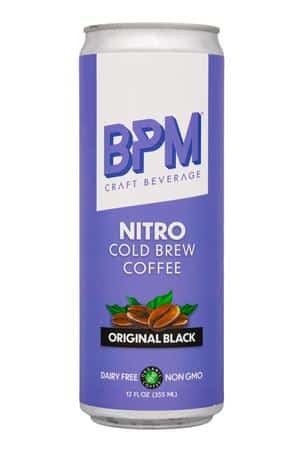 BPM Craft Beverage: BPM-12oz-2025-Nitro-ColdBrew-OriginalBlack-Front