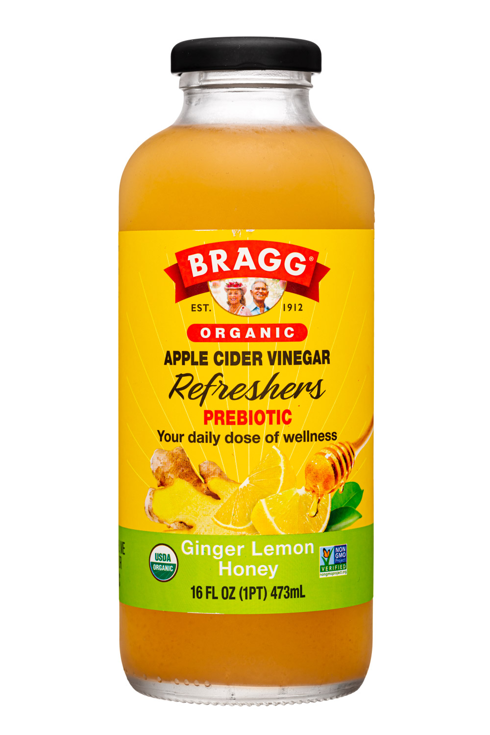 Apple Cider Vinegar Refreshers - Ginger Lemon Honey