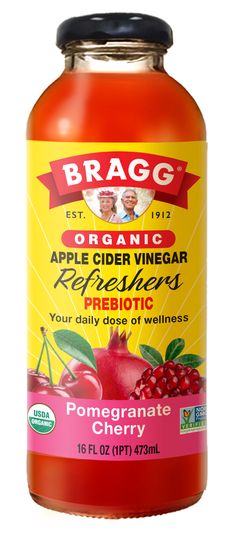 Bragg: Photo of Bragg Apple Cider Vinegar Pomegranate Cherry  - Bragg (uploaded by company)