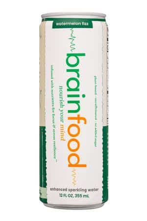 BrainFood: BrainFood-12oz-2025-Sparkling-WatermelonFizz-Front