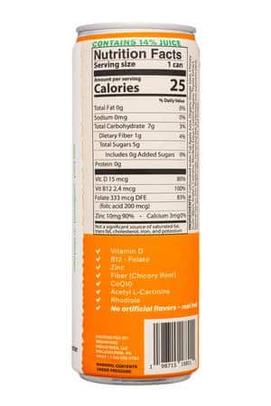 BrainFood: BrainFood-12oz-2025-Sparkling-GingerApple-Facts