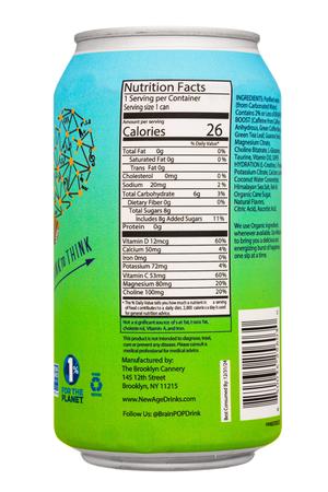 BrainPOP: BrainPOP-12oz-2023-Fusion-CoconutDelight-Facts