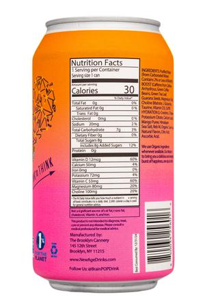 BrainPOP: BrainPOP-12oz-2023-Fusion-MangoColada-Facts