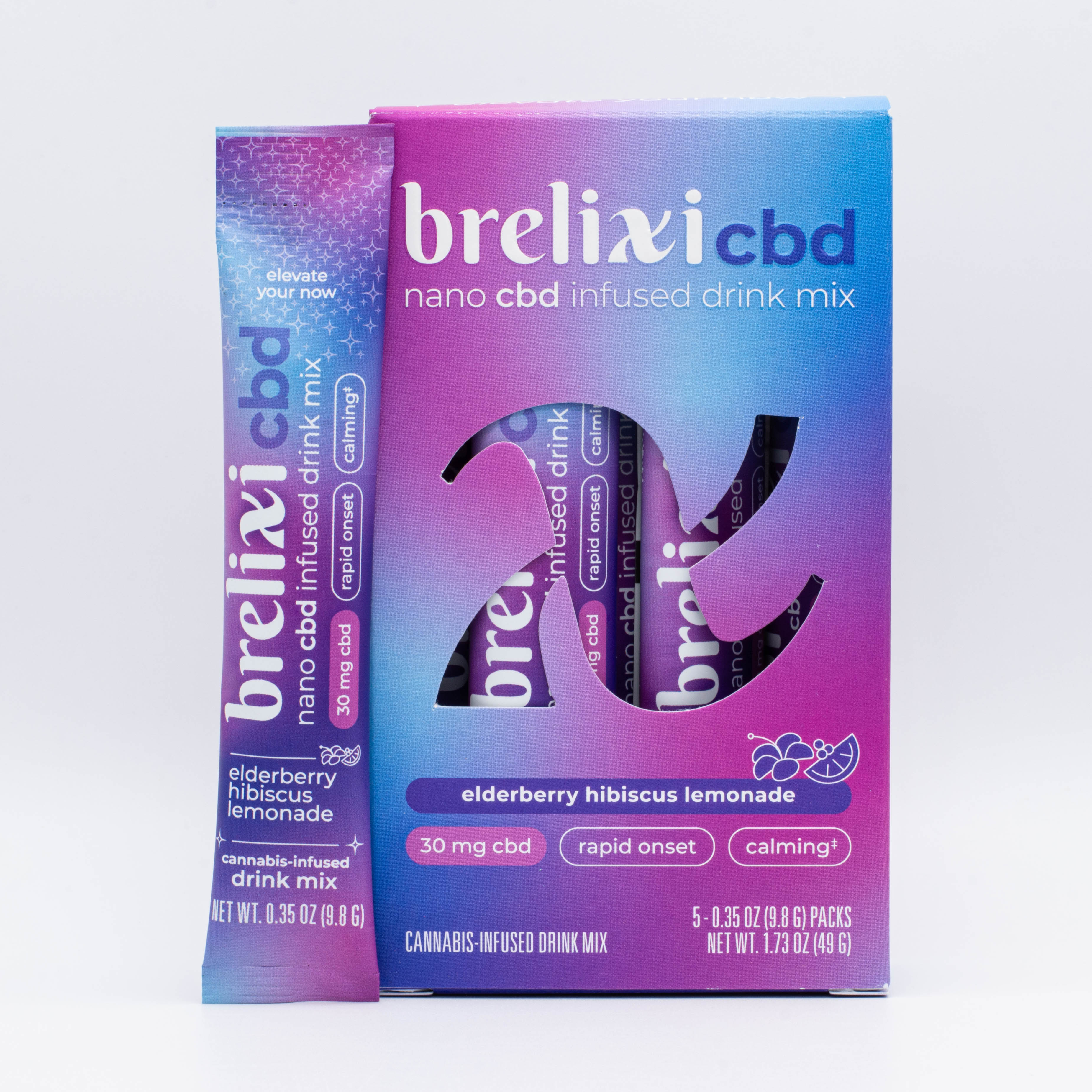 brelixi: Photo of CBD - Elderberry Hibiscus Lemonade - Brelixi (uploaded by company)